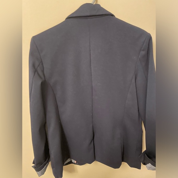 🔥Gap Navy Blue & Pinstriped Blazer 💼 - Picture 5 of 6